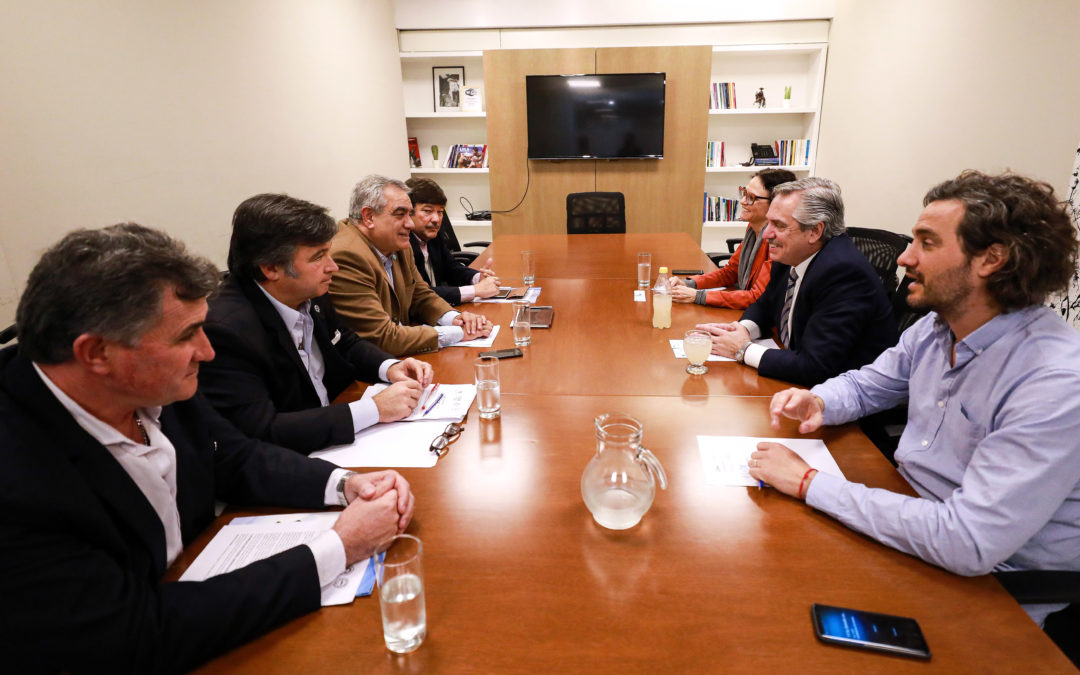 La Mesa de Enlace se reunió con Alberto Fernández