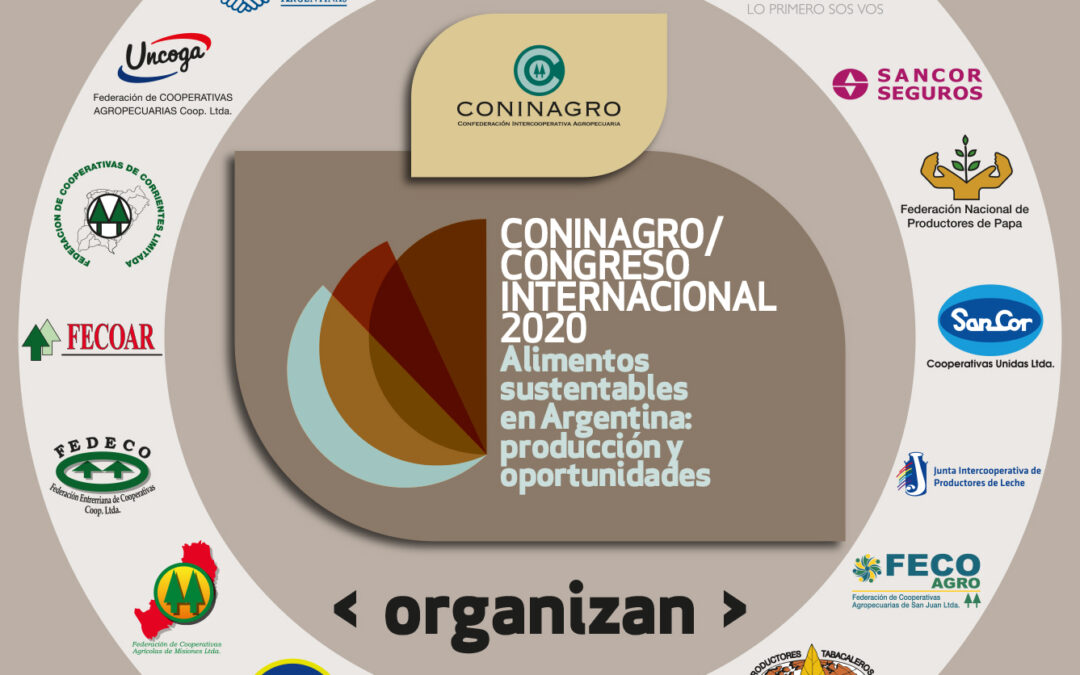 Estas son las entidades que organizaron el Congreso Internacional 2020Federaciones asociadas a Coninagro