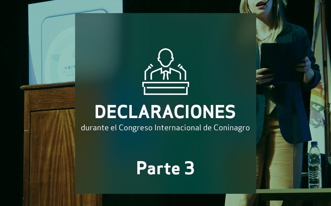 Más sobre el Congreso 2024: la palabra de  Consejeros, juventud e invitado internacionalCongreso Coninagro 2024